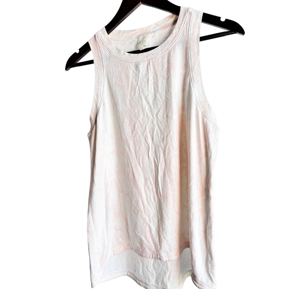 Calia Snake Print Tank Top Medium Pink White Athletic Sleeveless